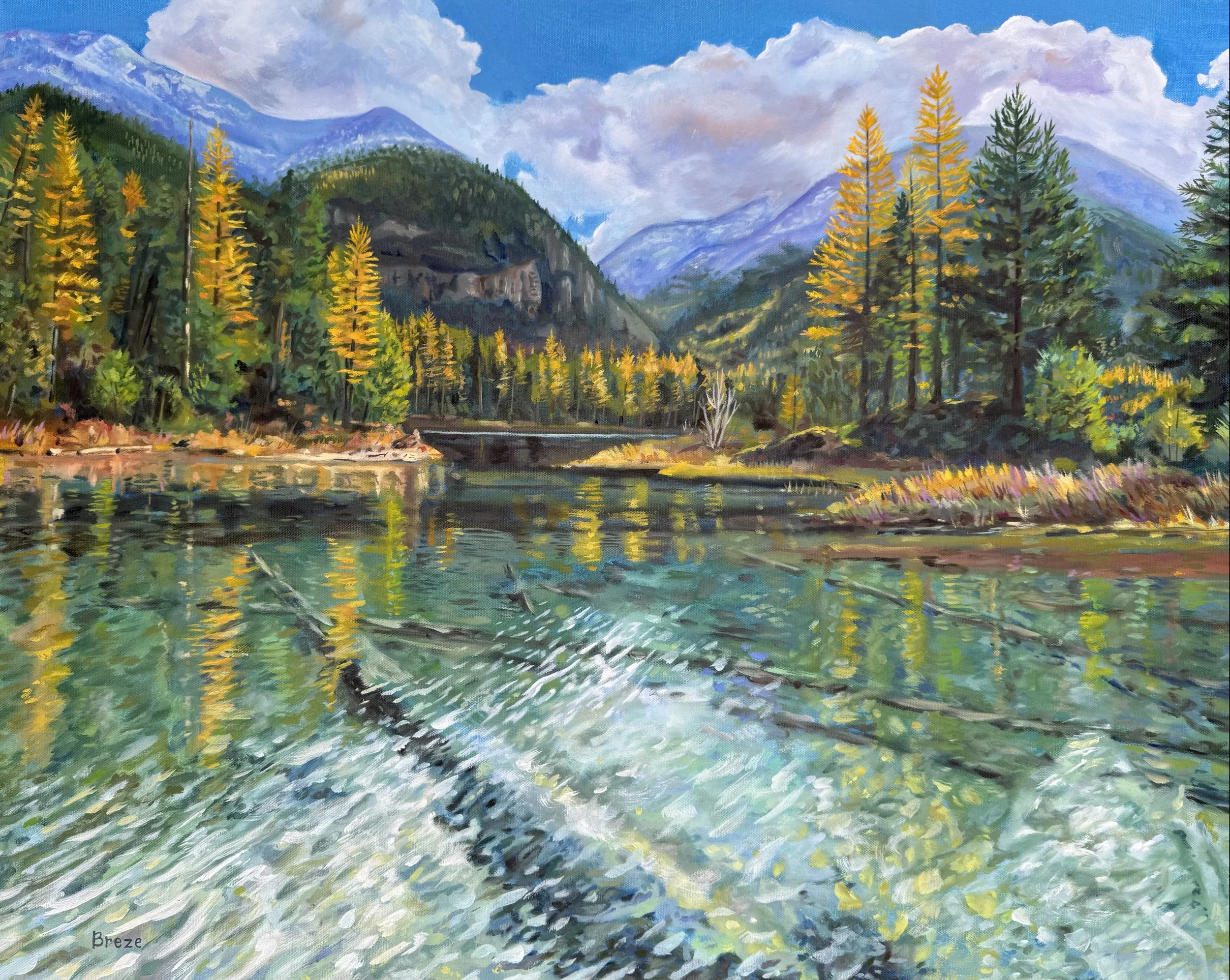 Reflections on Holland Lake.jpg