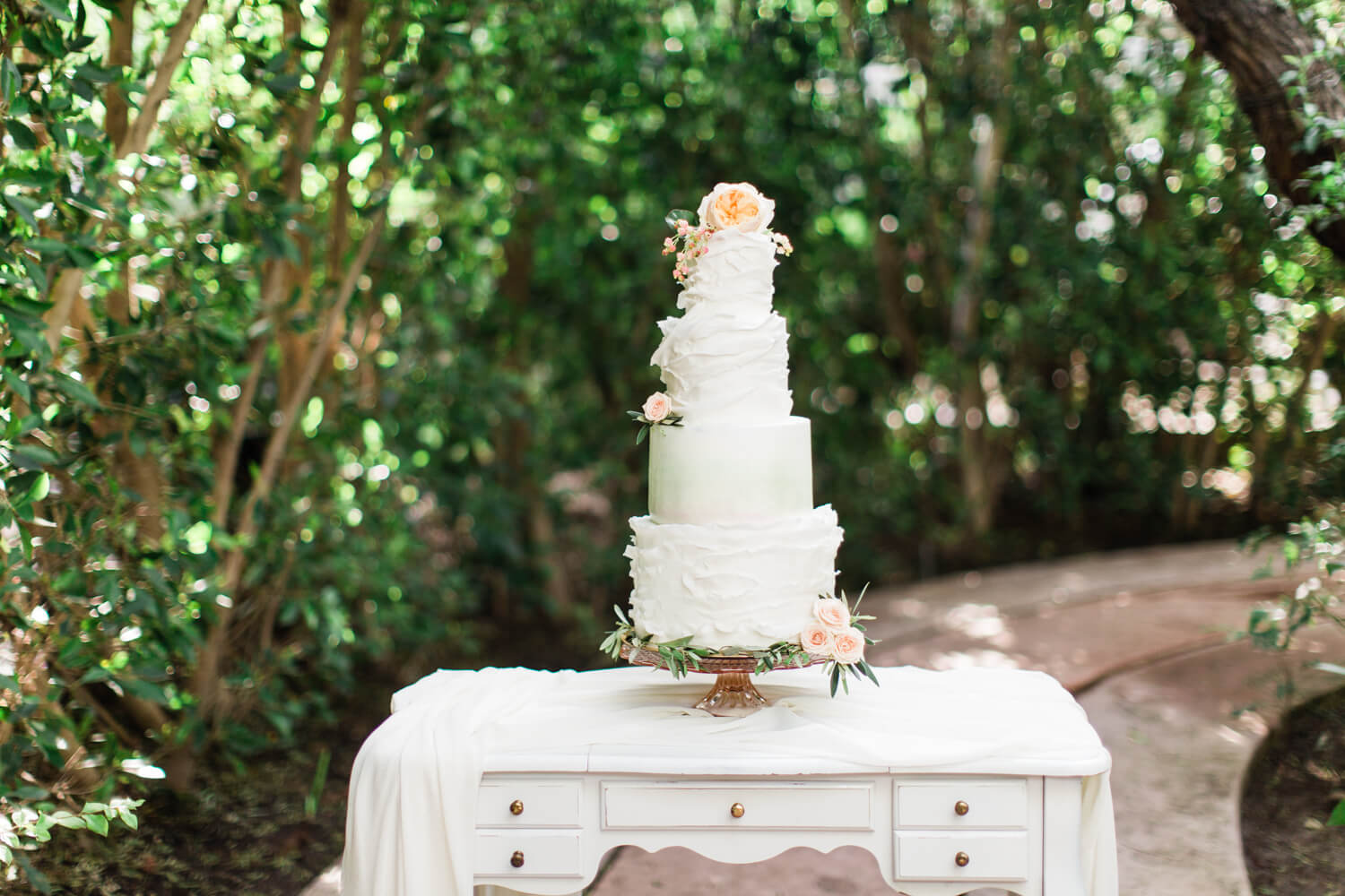 Provenance Vintage Rentals Cake Stand and Vanity.jpg