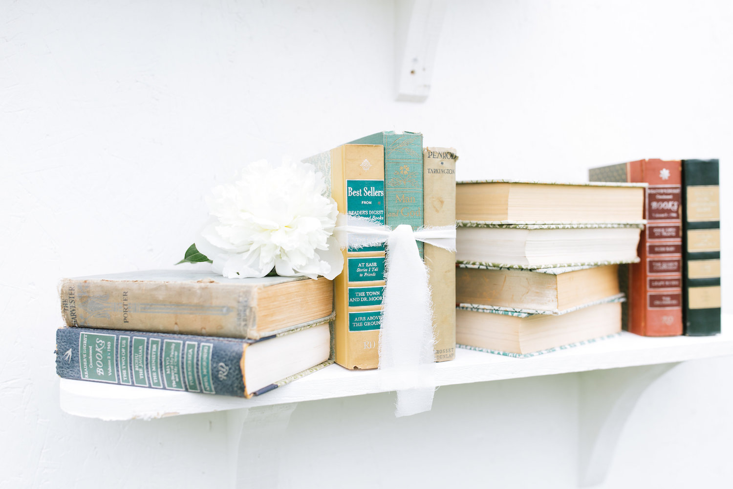 Esmeralda Green Decorative Books, Set of Three