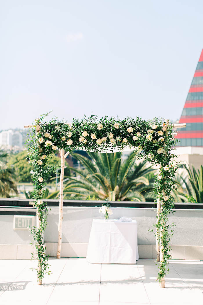 Abigail Birch Chuppah Arbor