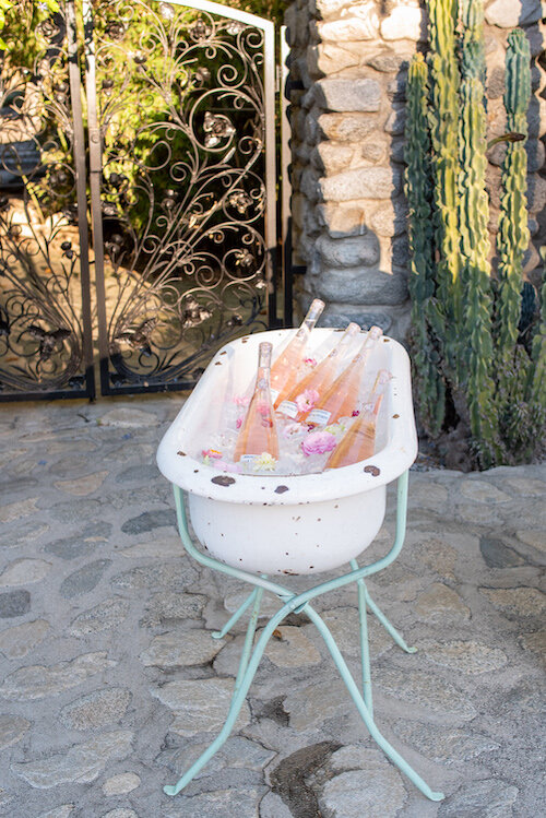 Luca Vintage Enamel Baby Bath Tub