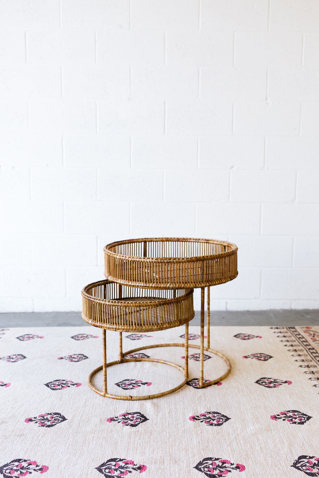 Delilah Bamboo Nesting Tables 2 - Provenance Vintage Rentals Specialty Rentals Near Me Los Angeles Event Rentals Near Me Wedding Lounge Rentals Party Rentals Vintage Lounge Modern Lounge Modern Furniture Rentals near Me.jpg