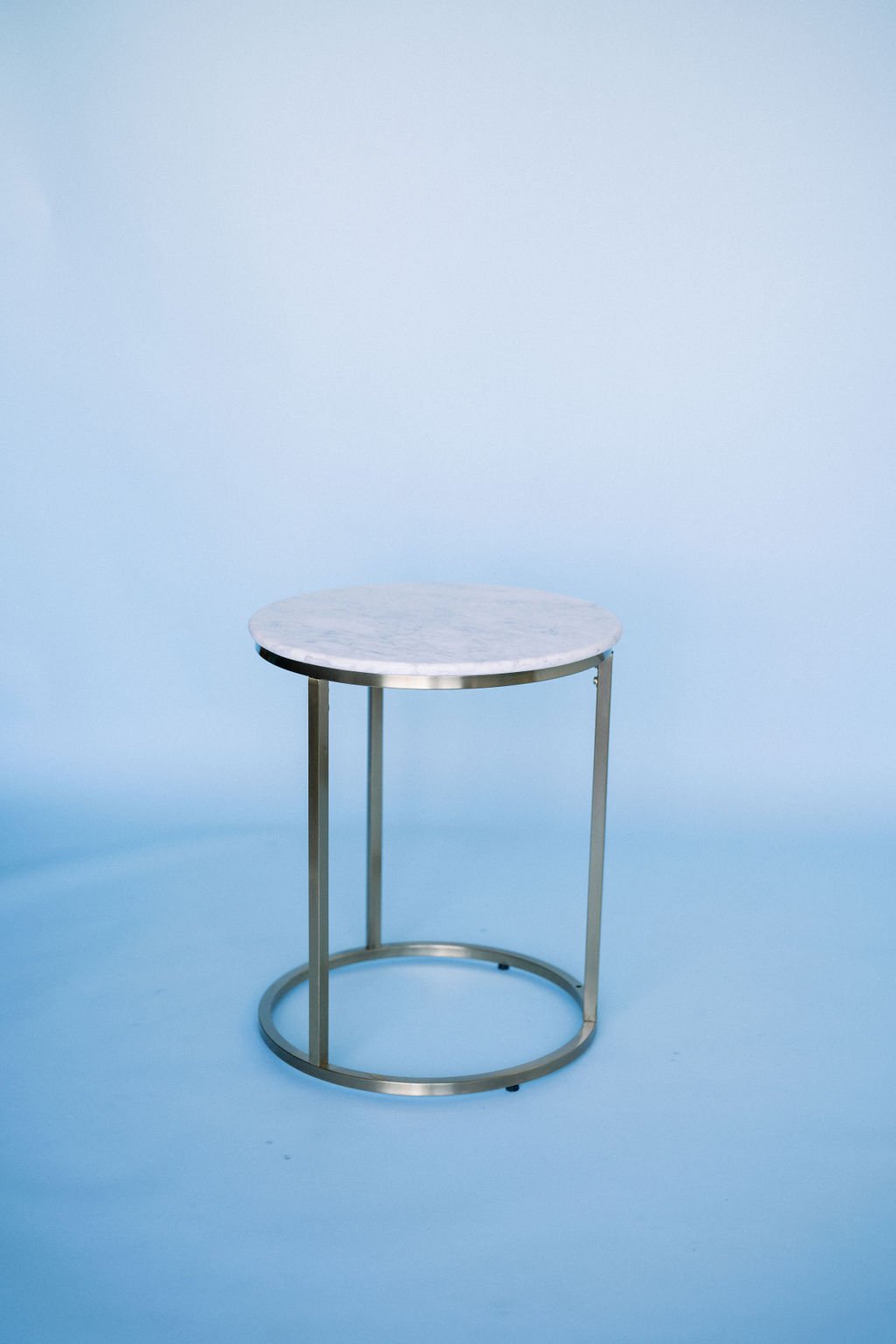 Nina Round Marble Side Table