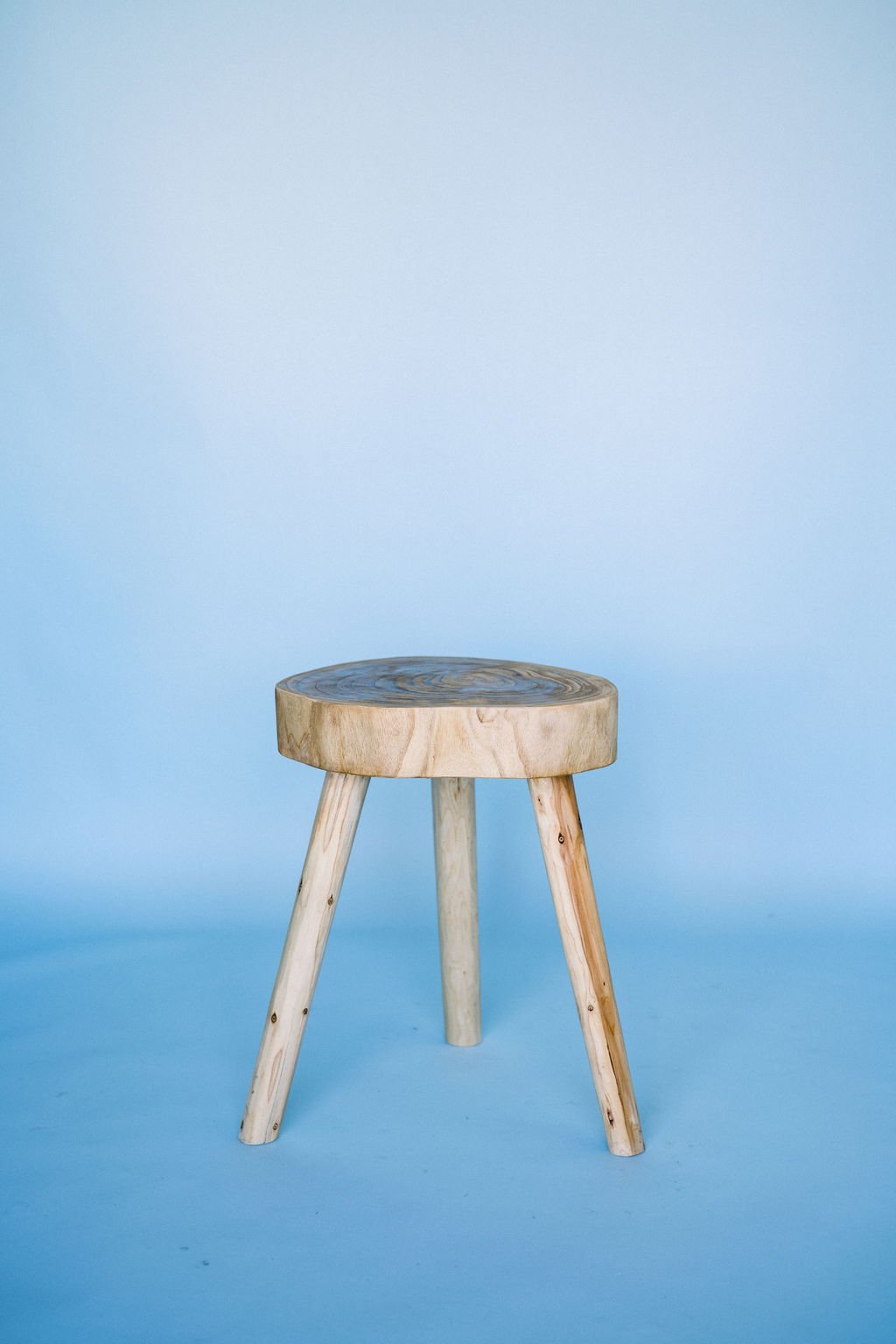 Bradshaw Wood Slab Side Table