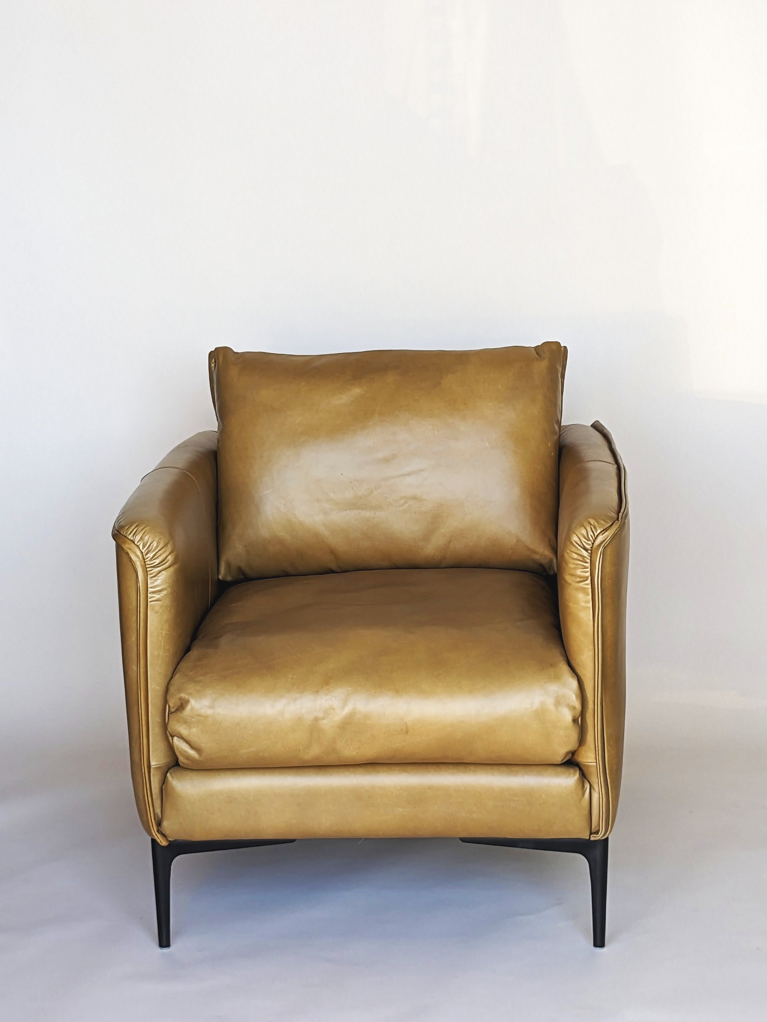 Florence Leather Club Chair