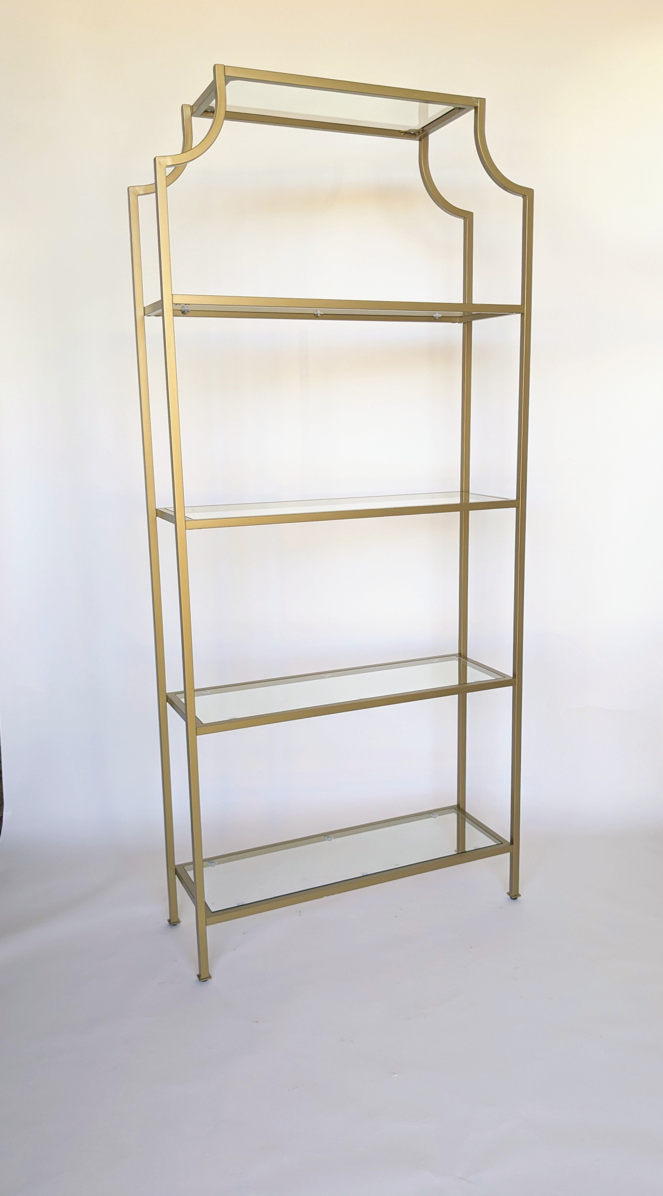 Lucy Gold & Glass Shelf