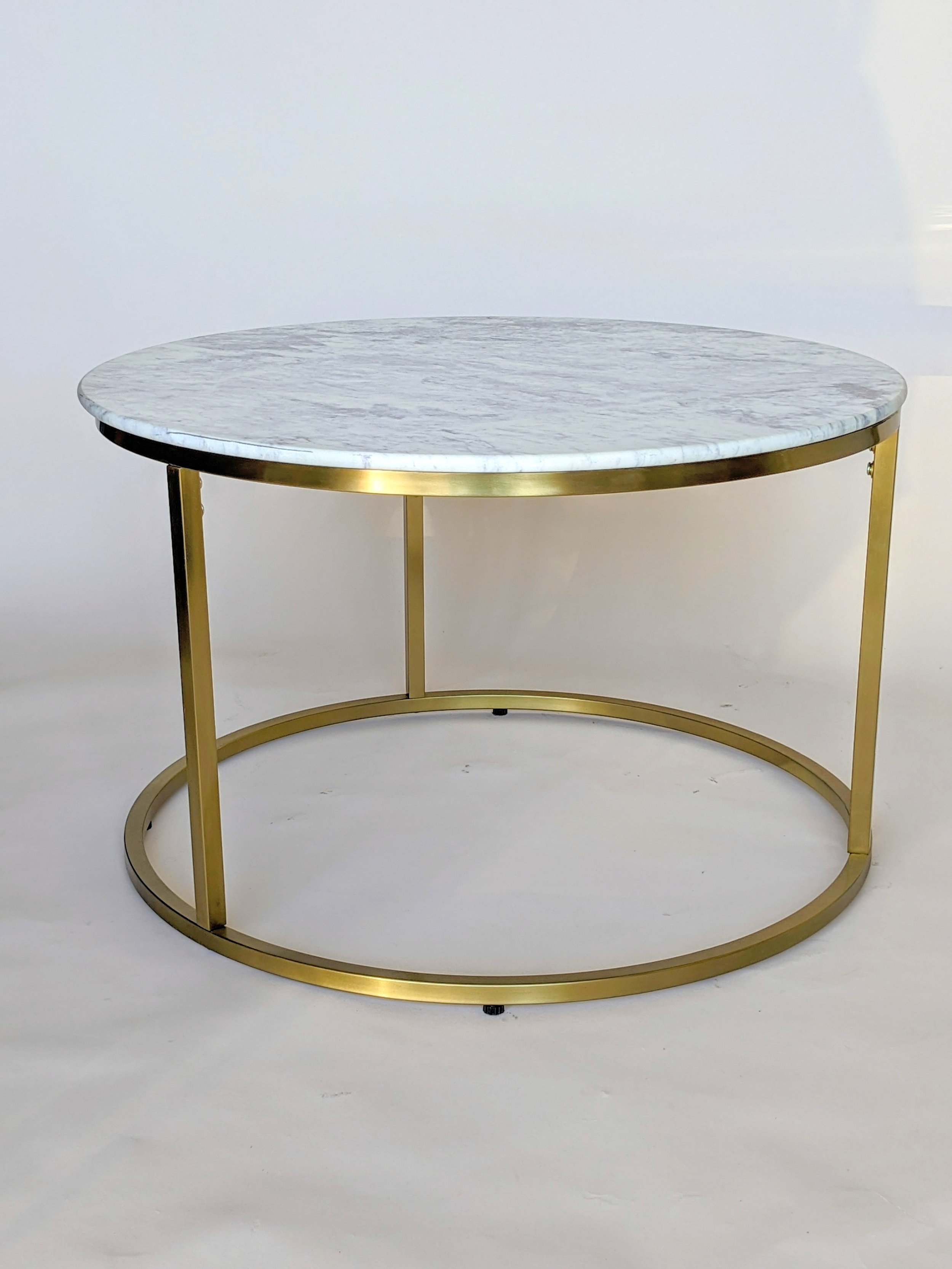 Nina Round Marble Coffee Table