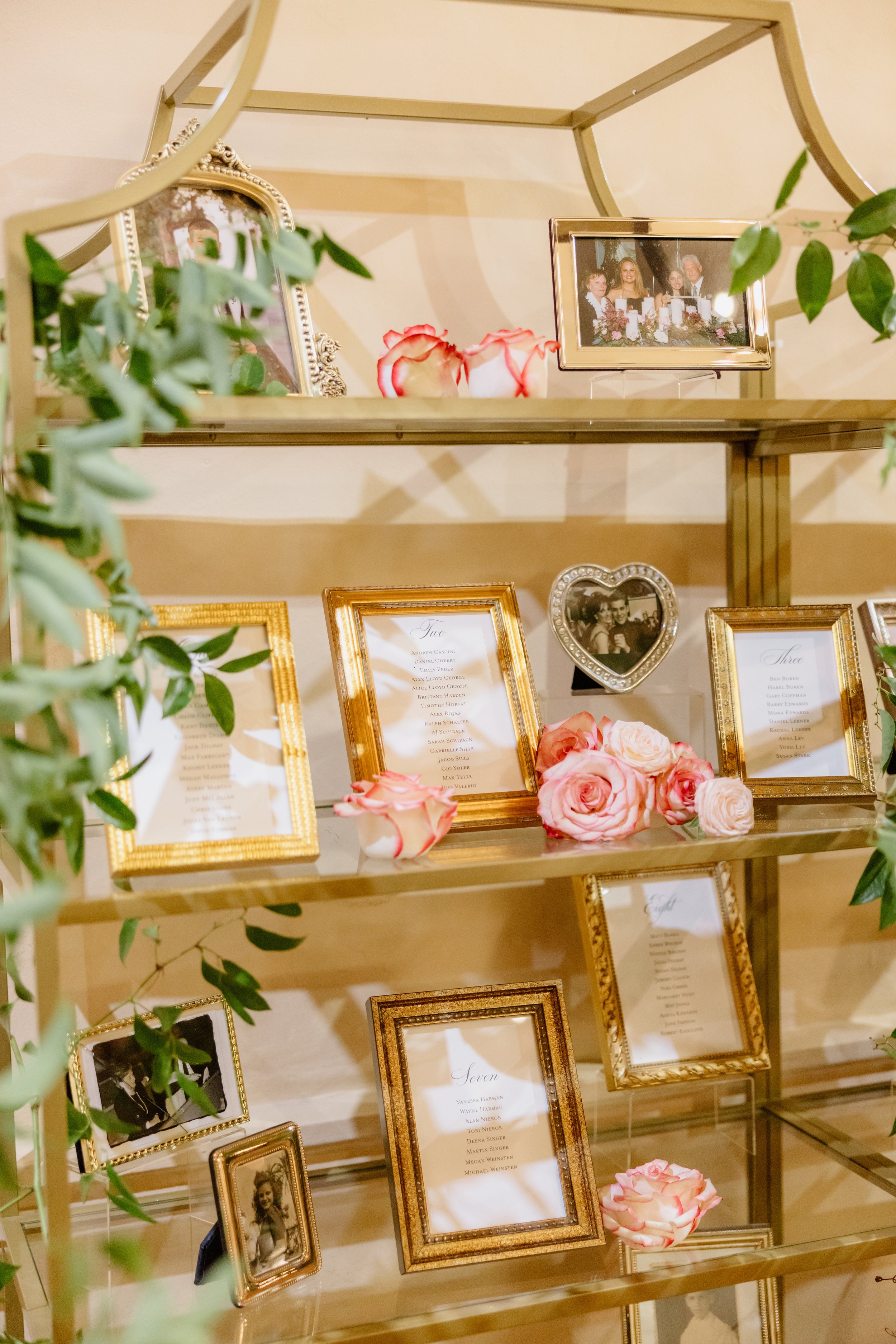 Lucy Gold & Glass Shelf