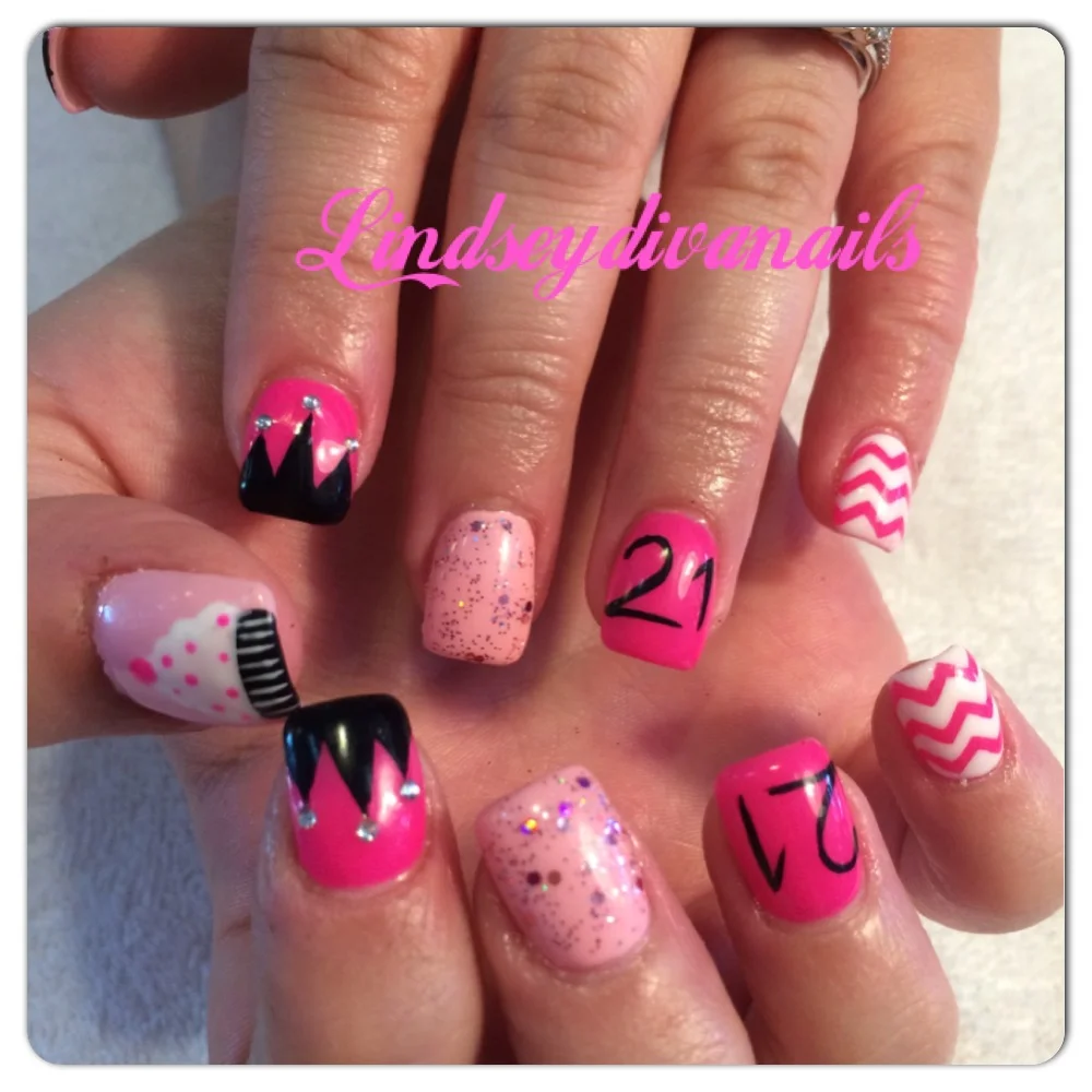 Birthday Nails