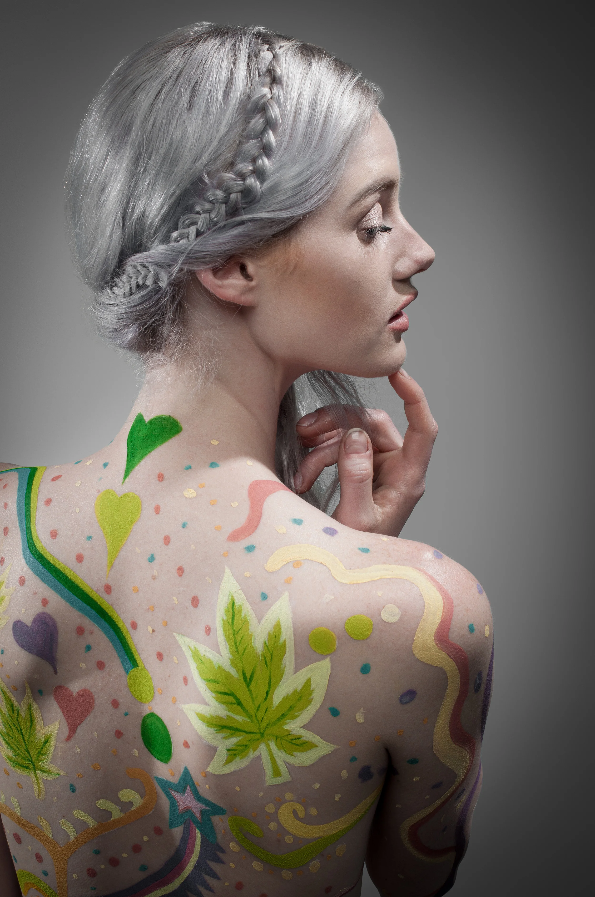 Rodger Ruzanka Photo / Michelle Mink Body Paint
