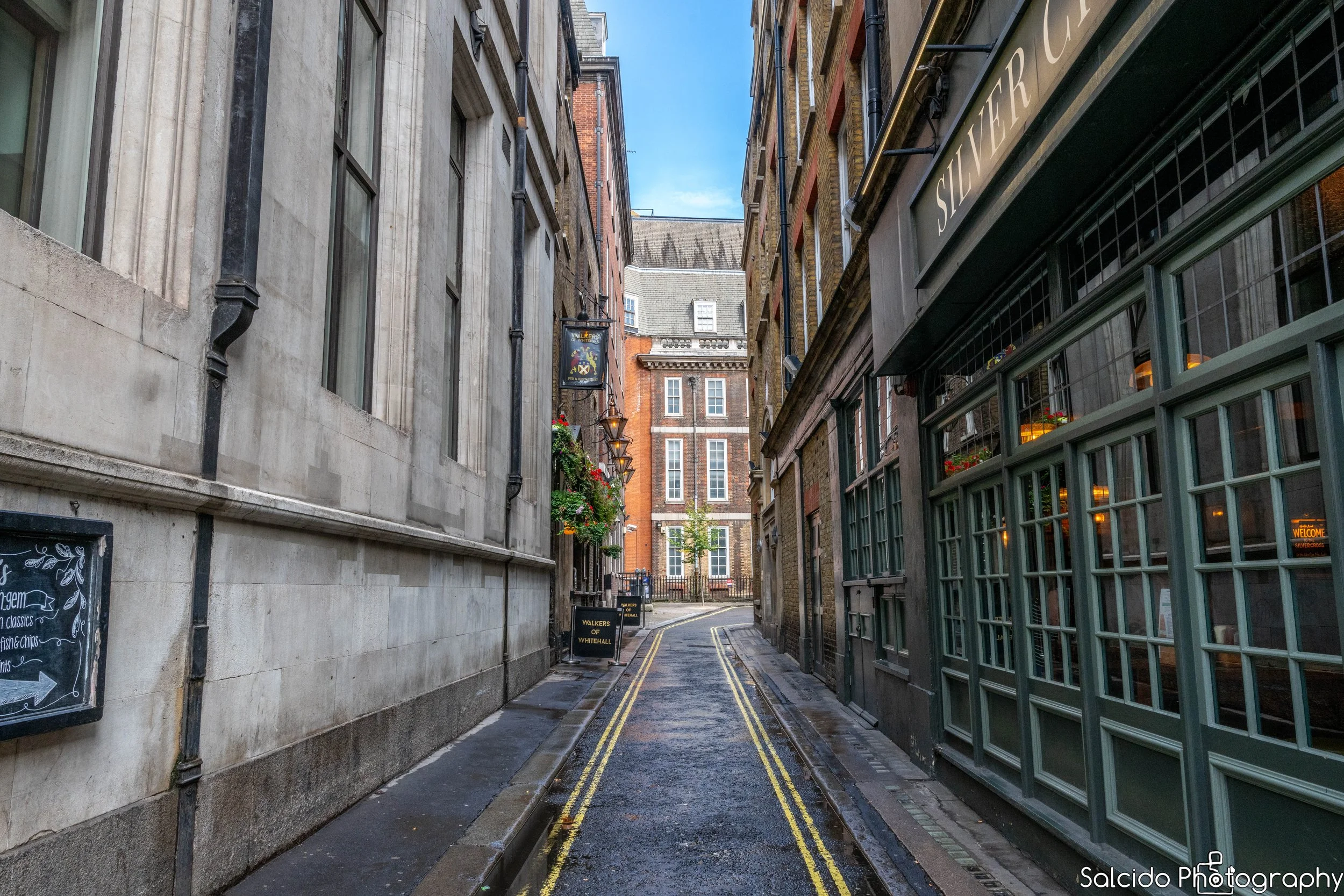 Walking around London