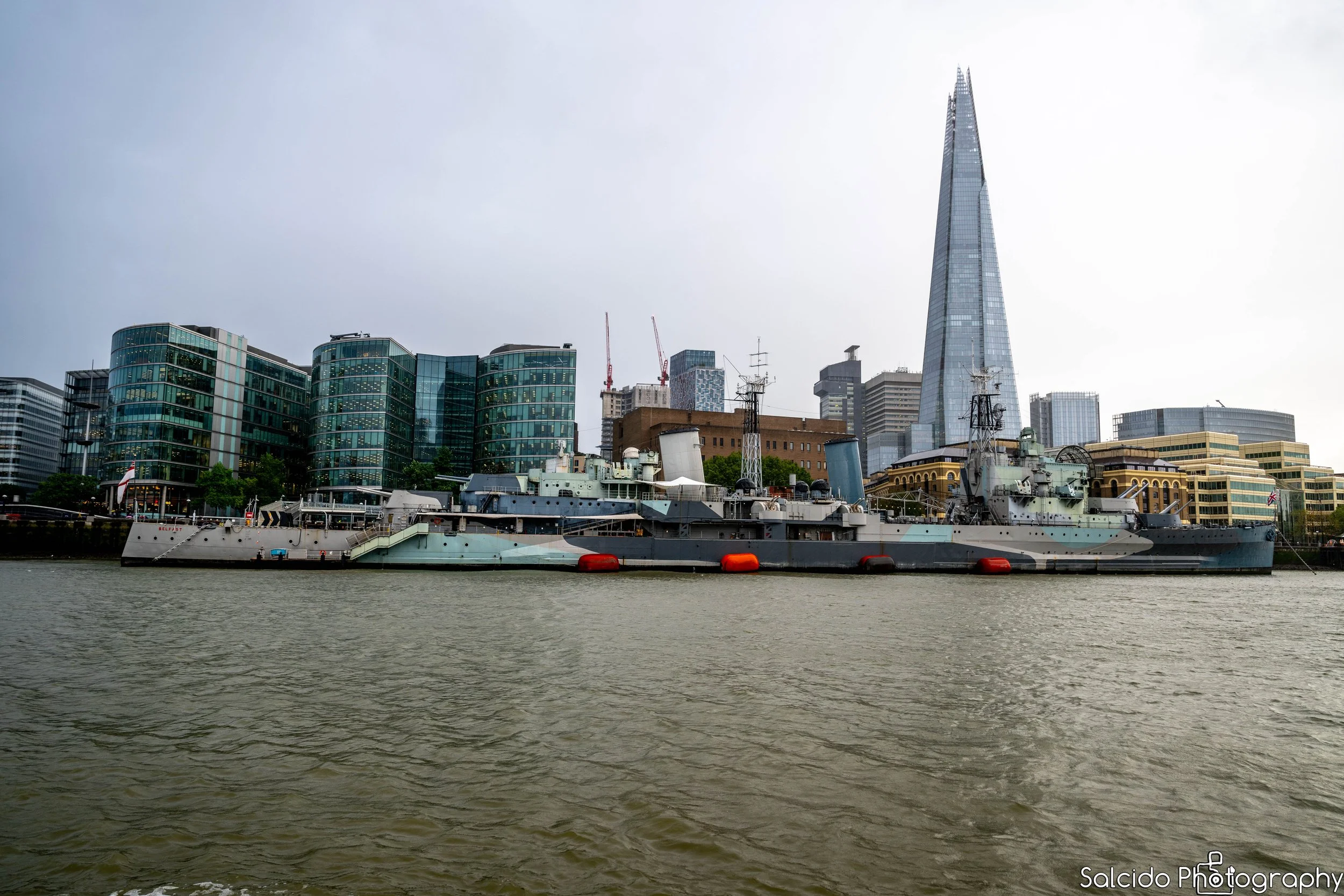 The Shard from an Uber Boat