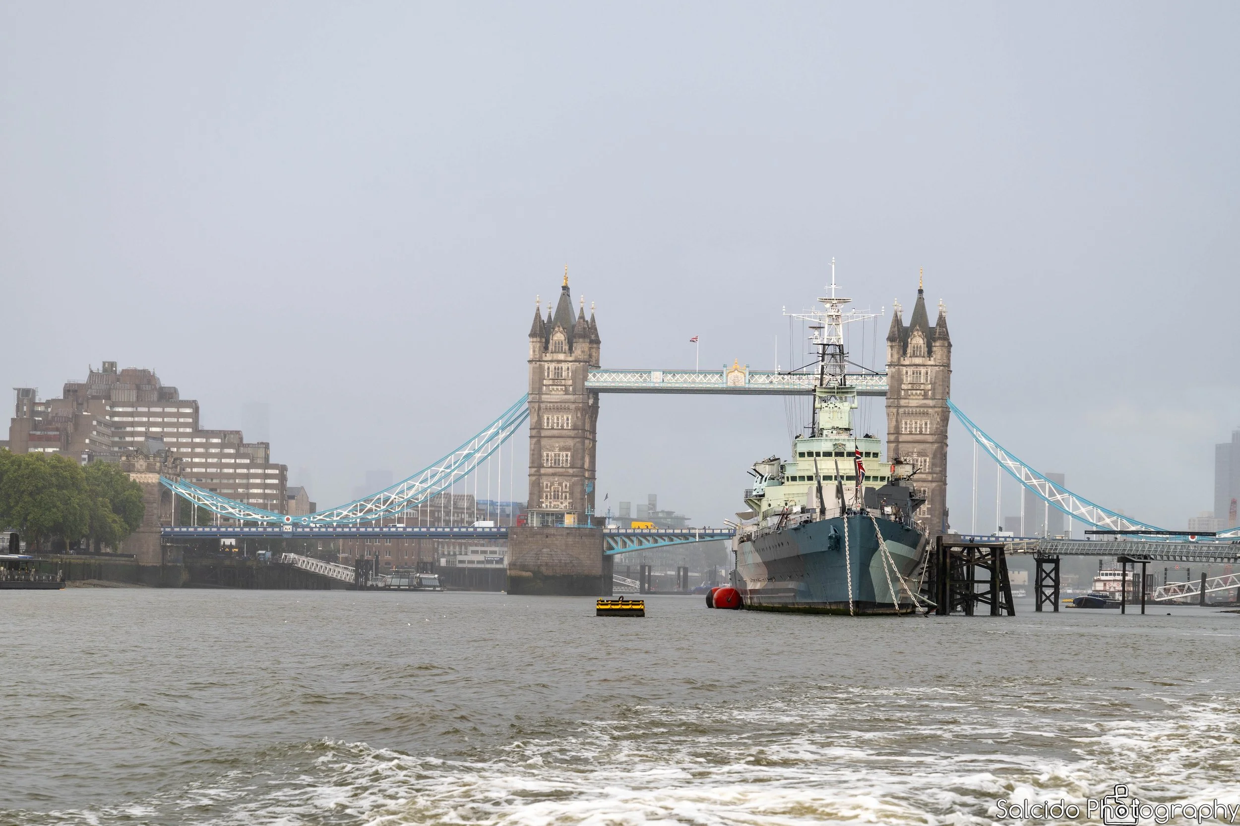 HMS Belfast and Tower Bridge