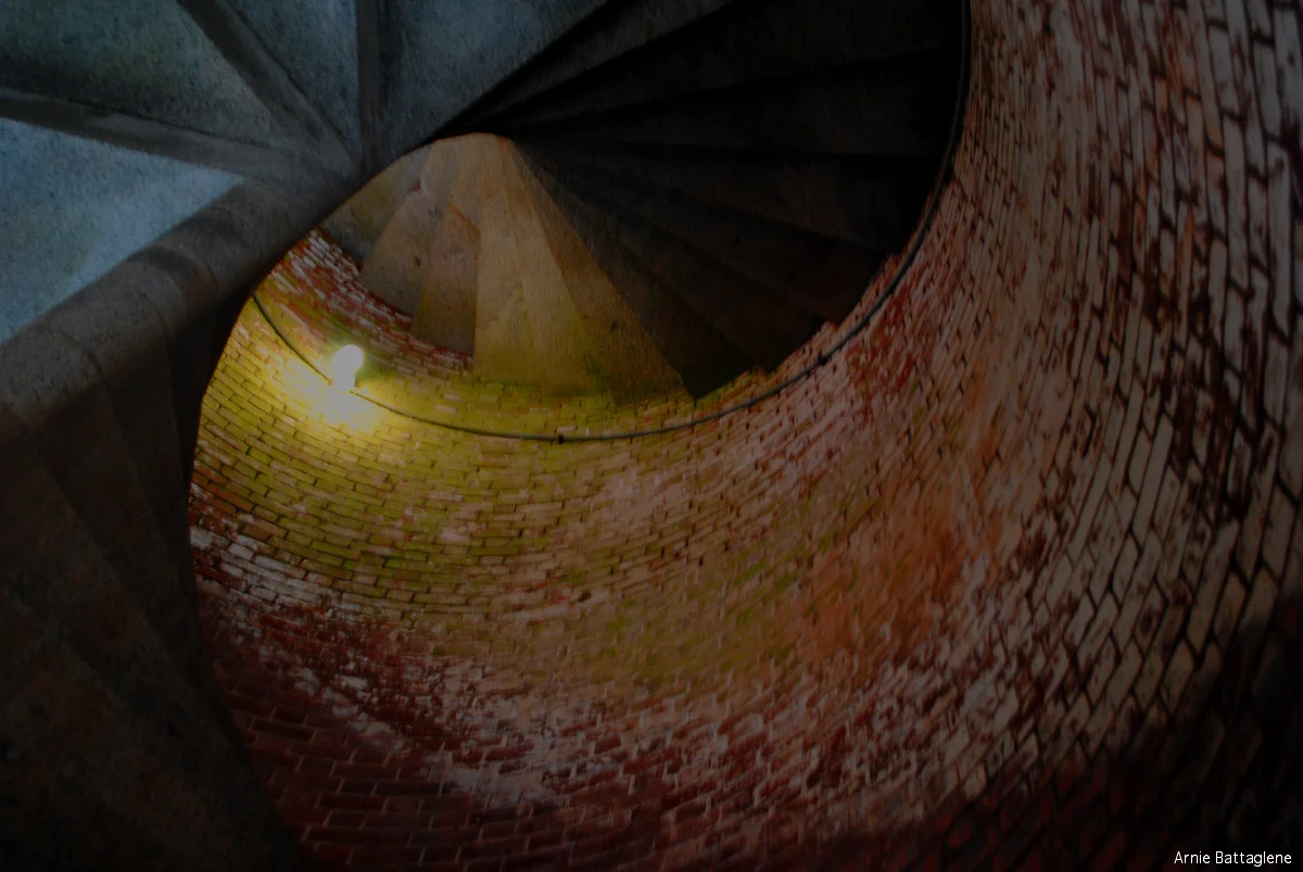 "Curved Stairwell"