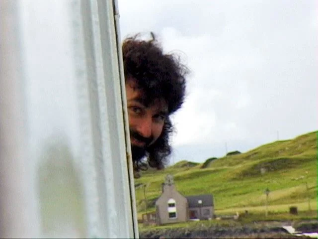 A much younger me on the ferry from the Isle of Mull to the Isle of Oban off the West Coast of Scotland.