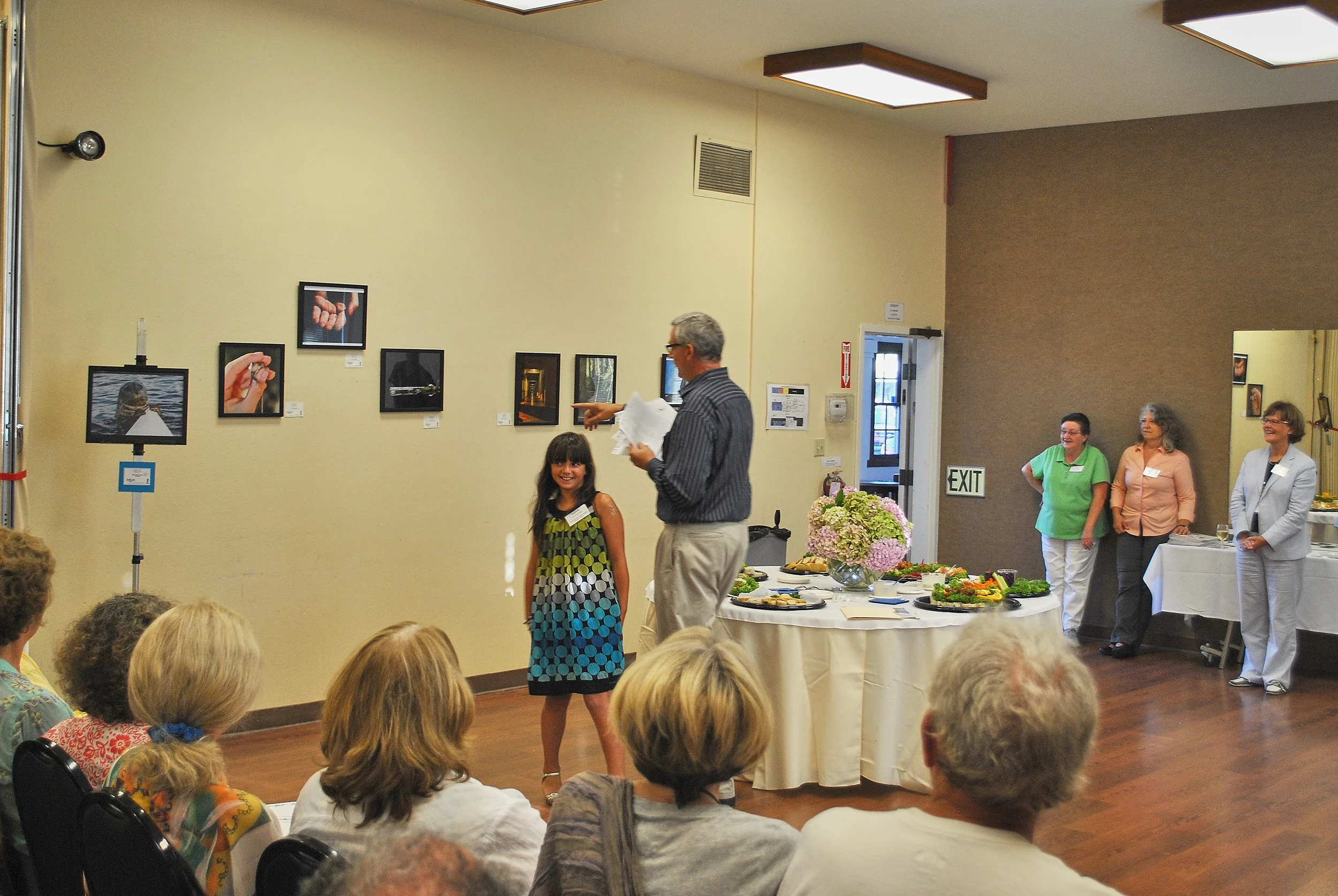 A very proud moment! Savannah receiving her awards for 1st and 2nd place in the Pacific Sun Photo Contest. Do you think she teased me for only getting 2nd in the Adult competition? Duh! ;-) 