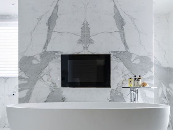 Bookmatched Marble