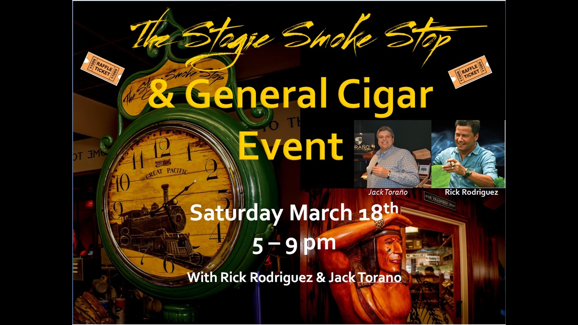 General Cigar Event w/ Rick Rodriquez & Jack Torano