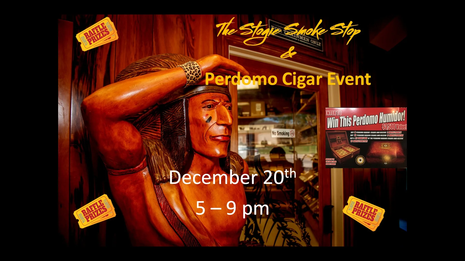 Perdomo Cigar Event & Humidor Give Away