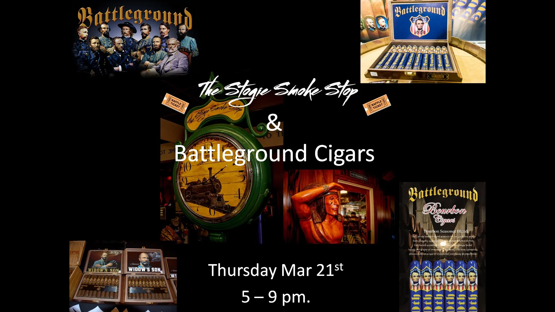 Battleground Cigar Event Thur. March 21st 5 - 9 pm