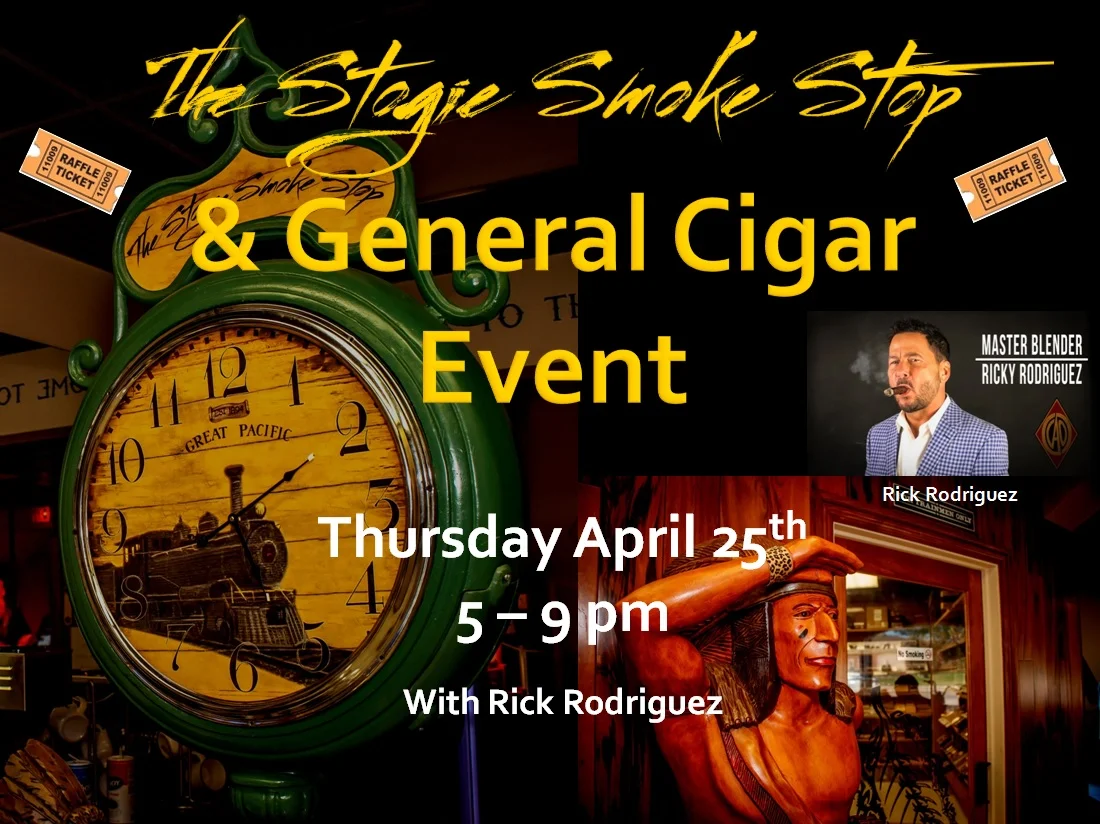 General Cigar Event W/ Ricky Rodriguez, & Pa’s Pork food truck