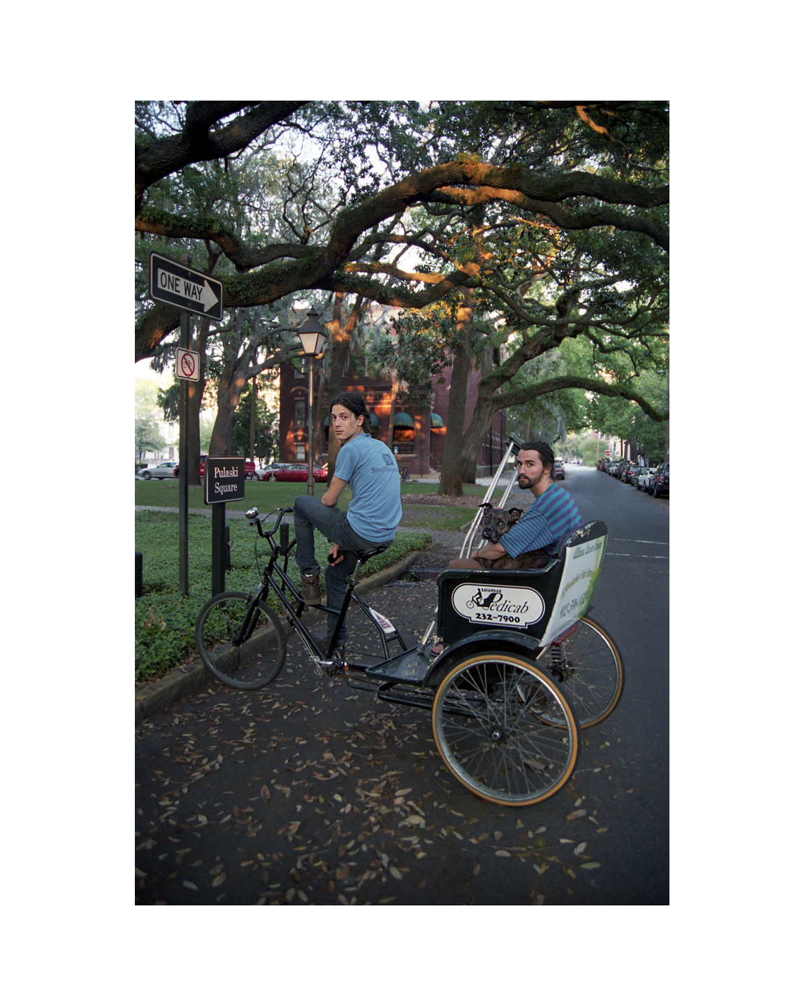 Pedicabbing, Savannah GA