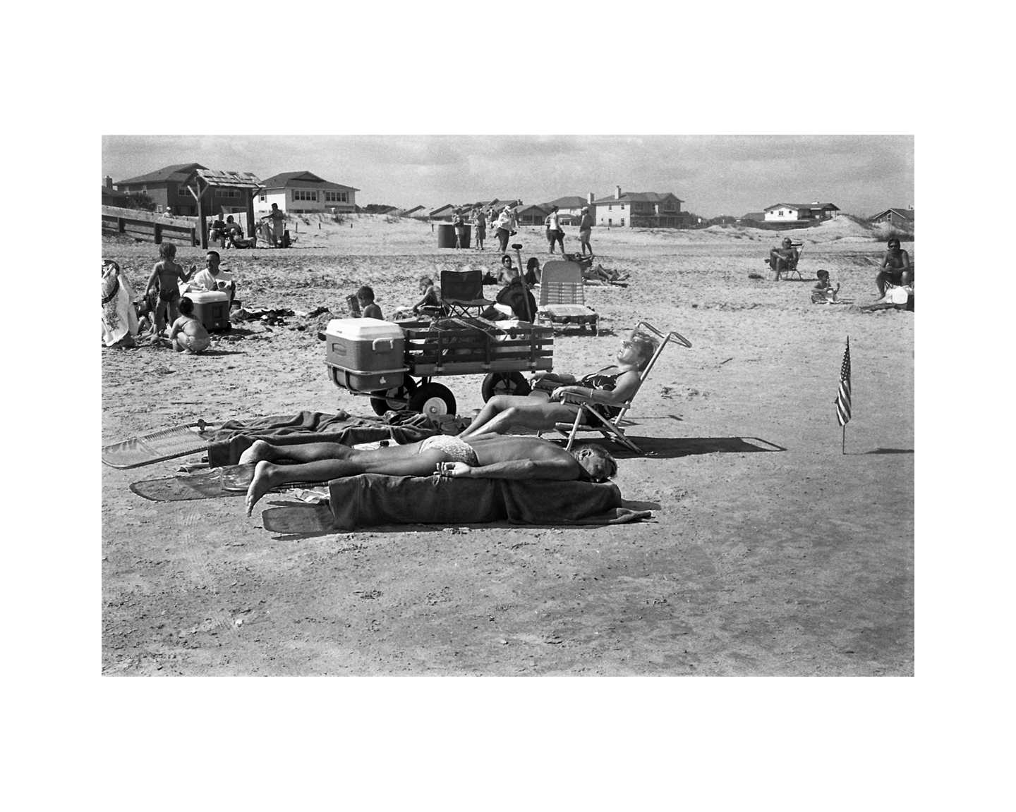 Tybee Island Sunbathers, 2001