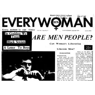 Everywoman 51% Zine - Copyright 1970 