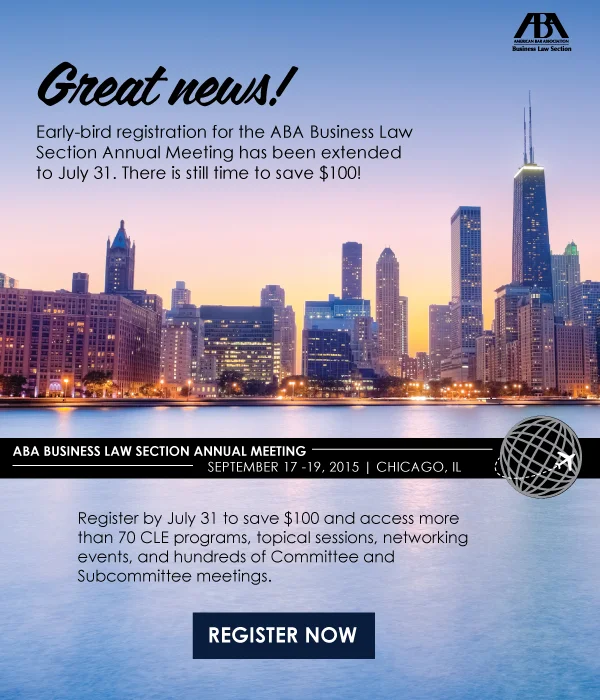 Early-Bird Extension Email | Section Annual Meeting