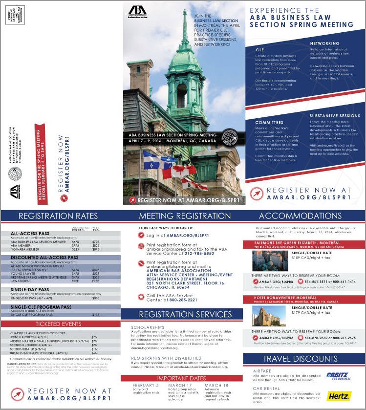 Meeting Brochure |Spring Meeting