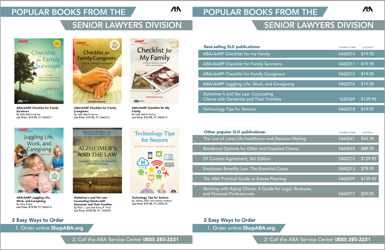 Book Flyer | Senior Lawyers Division