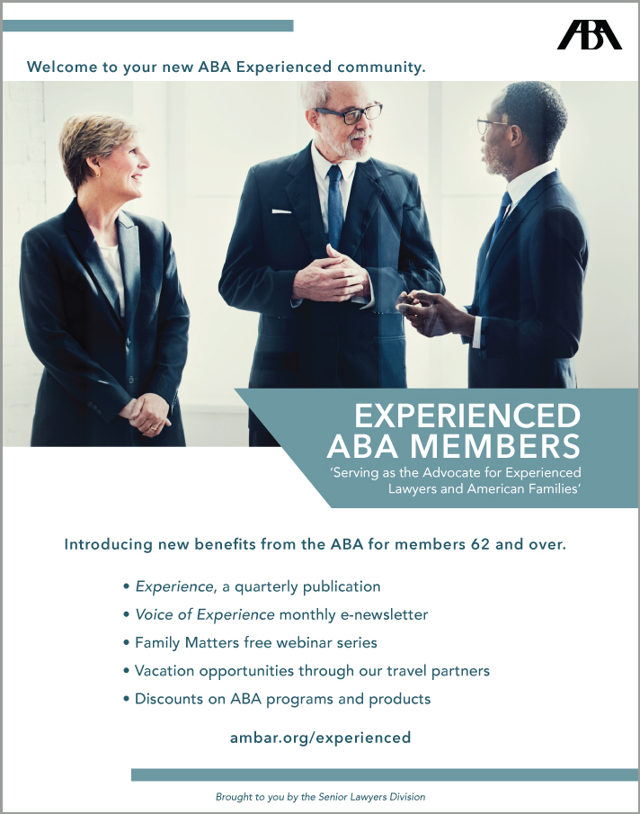 Annual Meeting Poster | Senior Lawyers Division