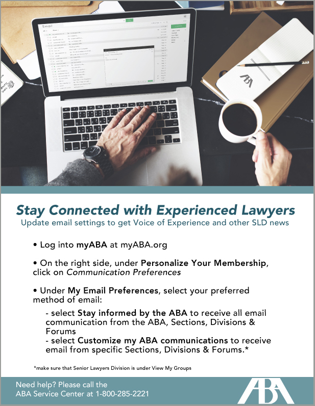 Email Settings Advertisement | Experience Magazine