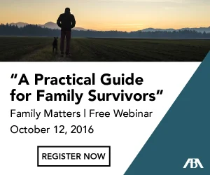House Advert | Family Matters Webinar