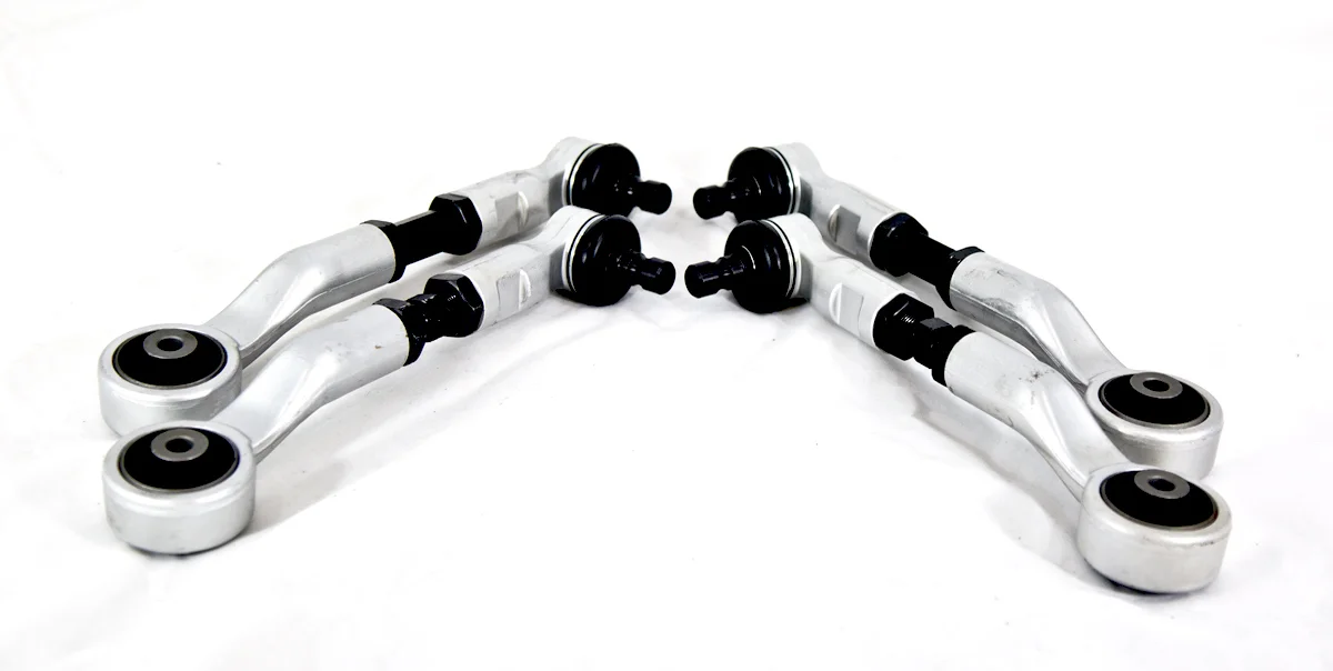 Fitment for Audi Adjustable front upper control arm set of 4 — Rev