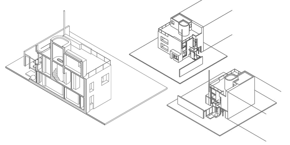 Archive plans House in Niegolewskiego Street, by Barbara Sokołowska Brukalski