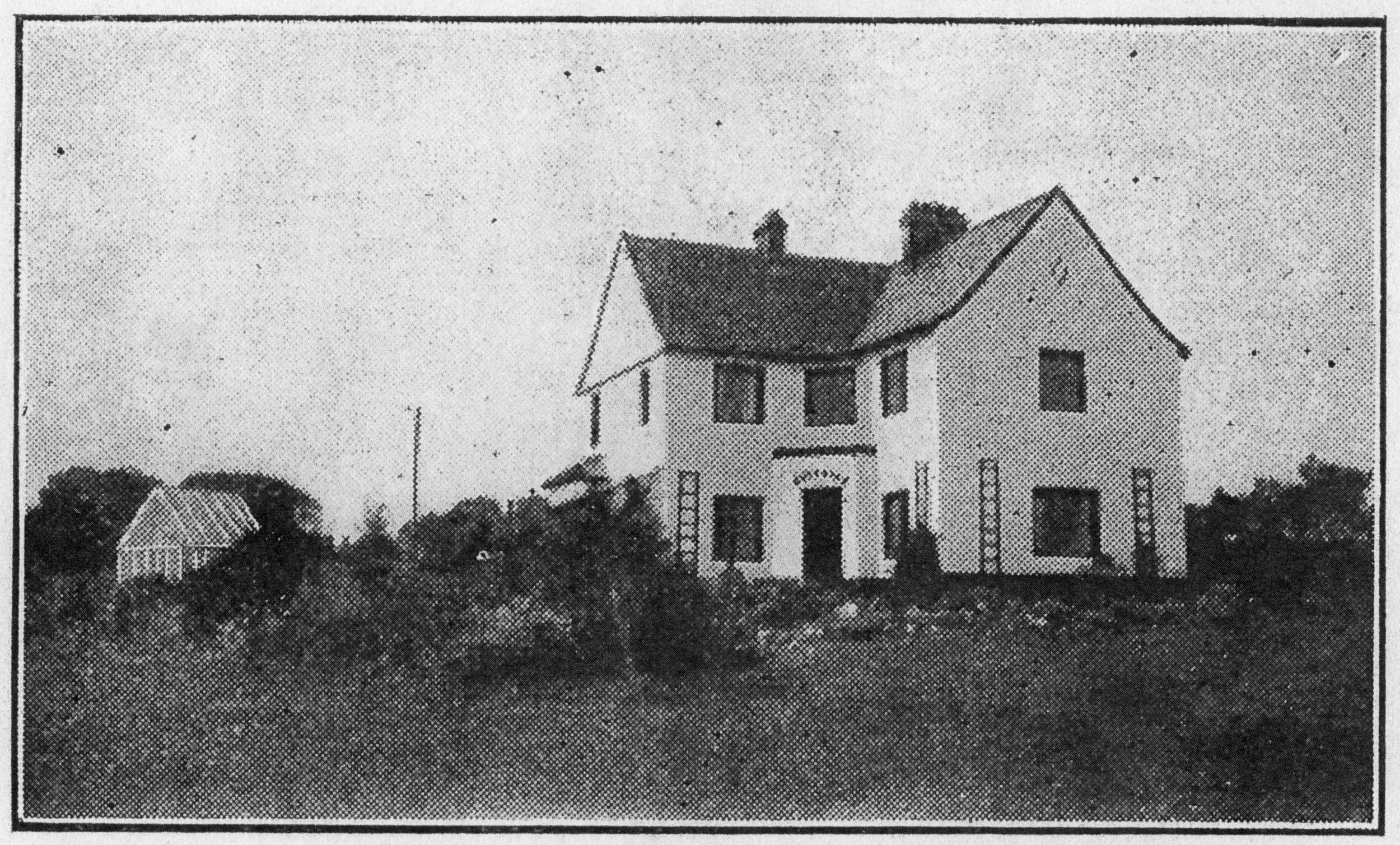 Family residence by Florence Fulton Hobson, Ireland