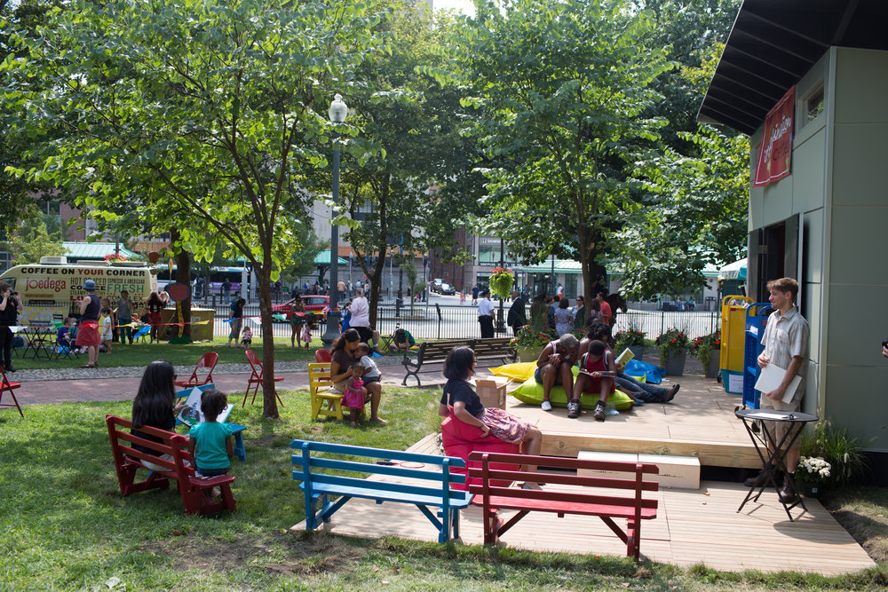 Center of Imagination, Kennedy Plaza, Providence