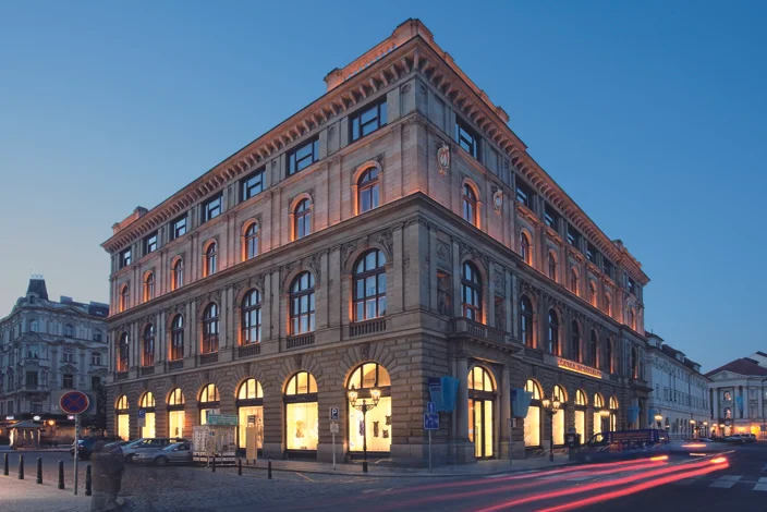 Palác Rytířská – centrála Českej spořitelne