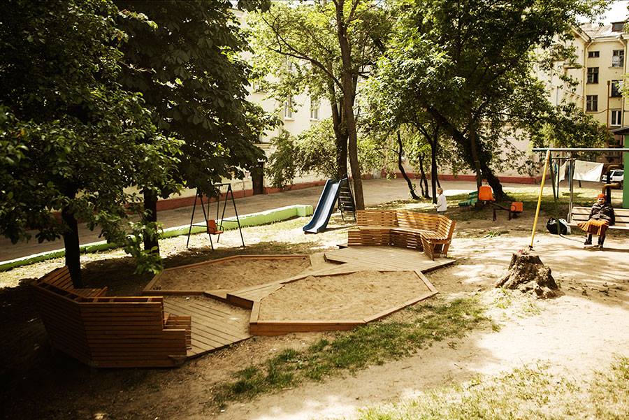  Revitalizované dětské hřiště, Minsk, foto: Nadzeya Tsaranok 