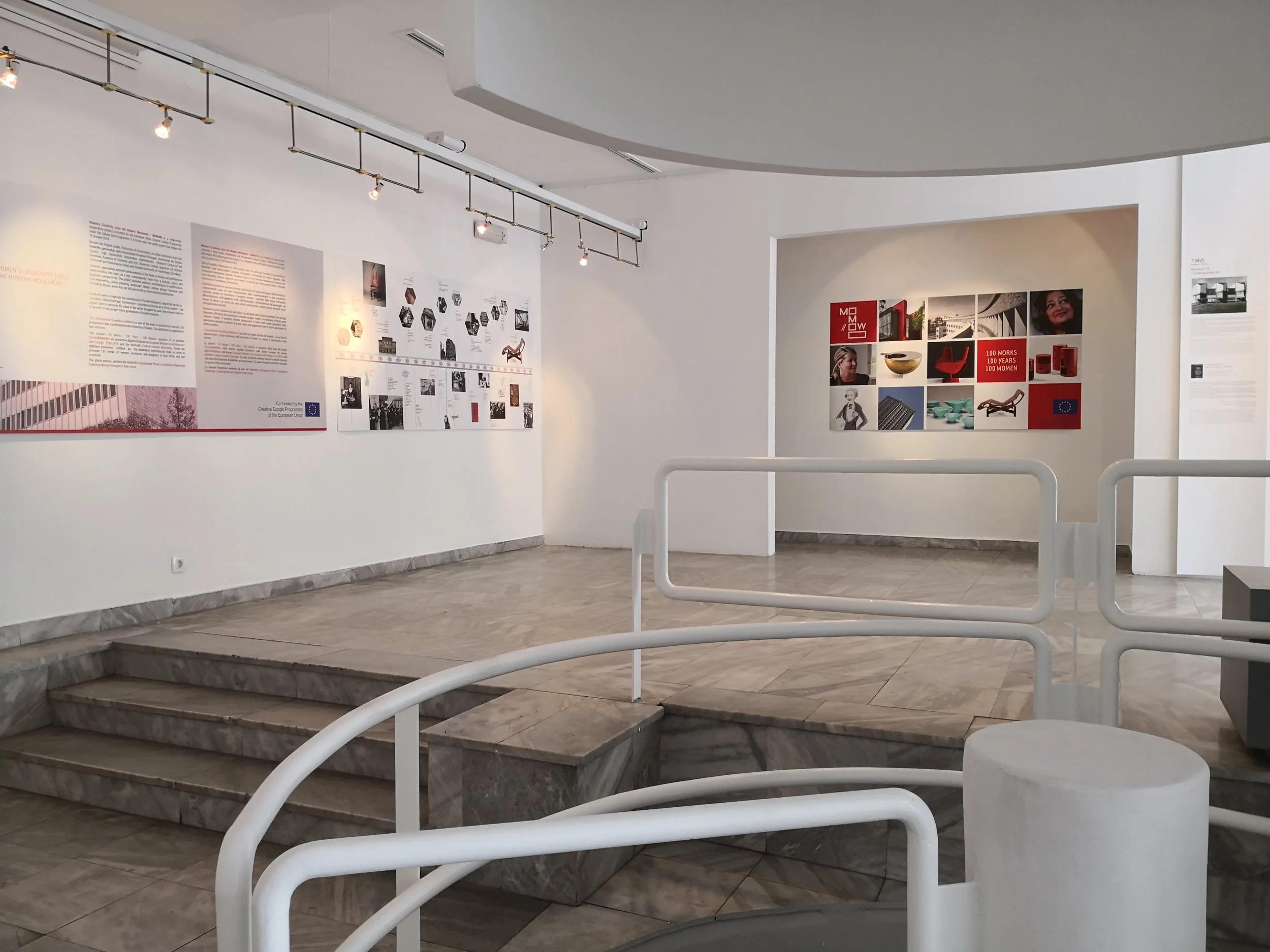  International Travelling Exhibition “MoMoWo | 100 YEARS | 100 WORKS | 100 WOMEN”, Museum of Applied Arts of Belgrade (Serbia), June 2018, photo: Caterina Franchini     