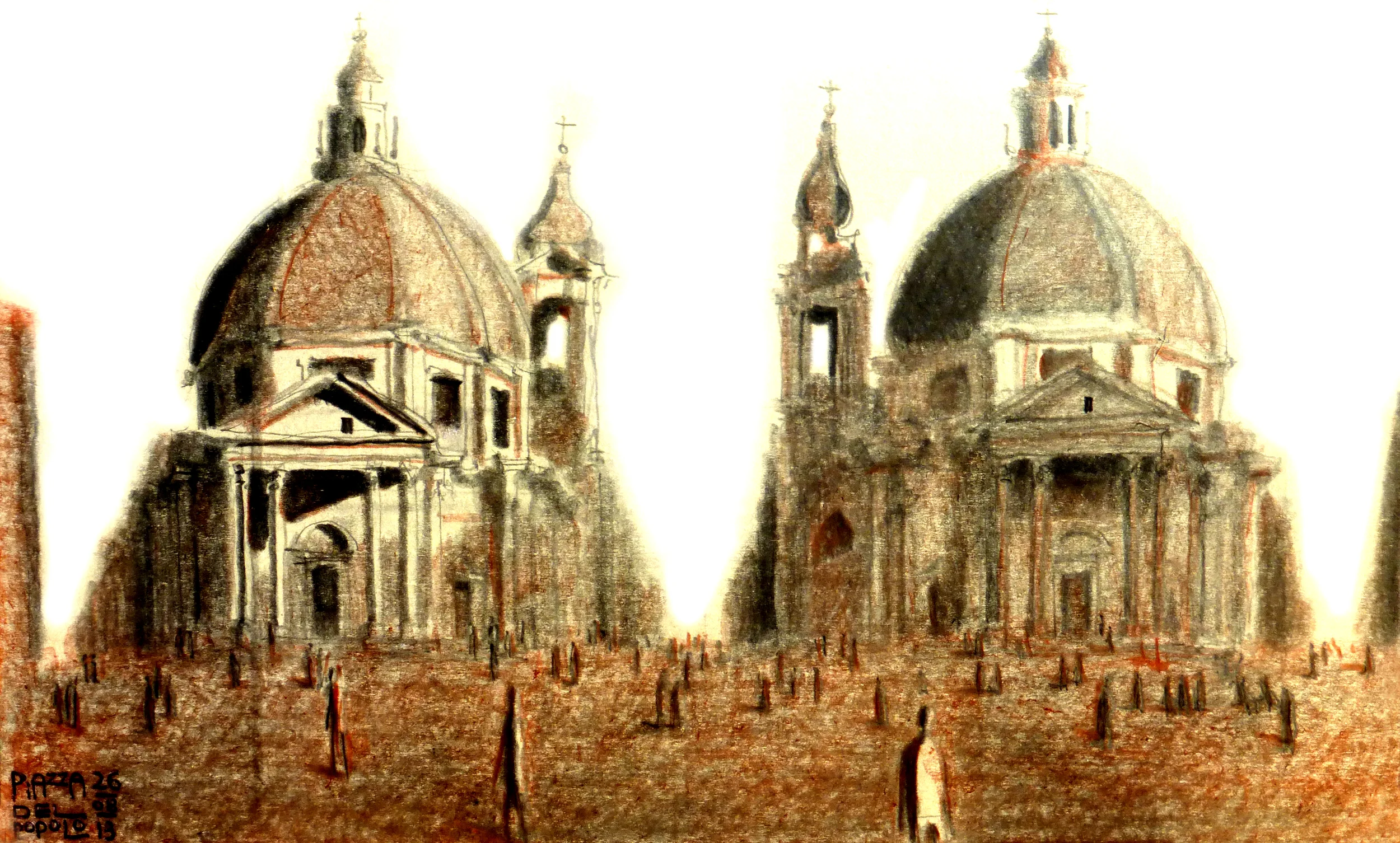 Piazza del Popolo in Rome
