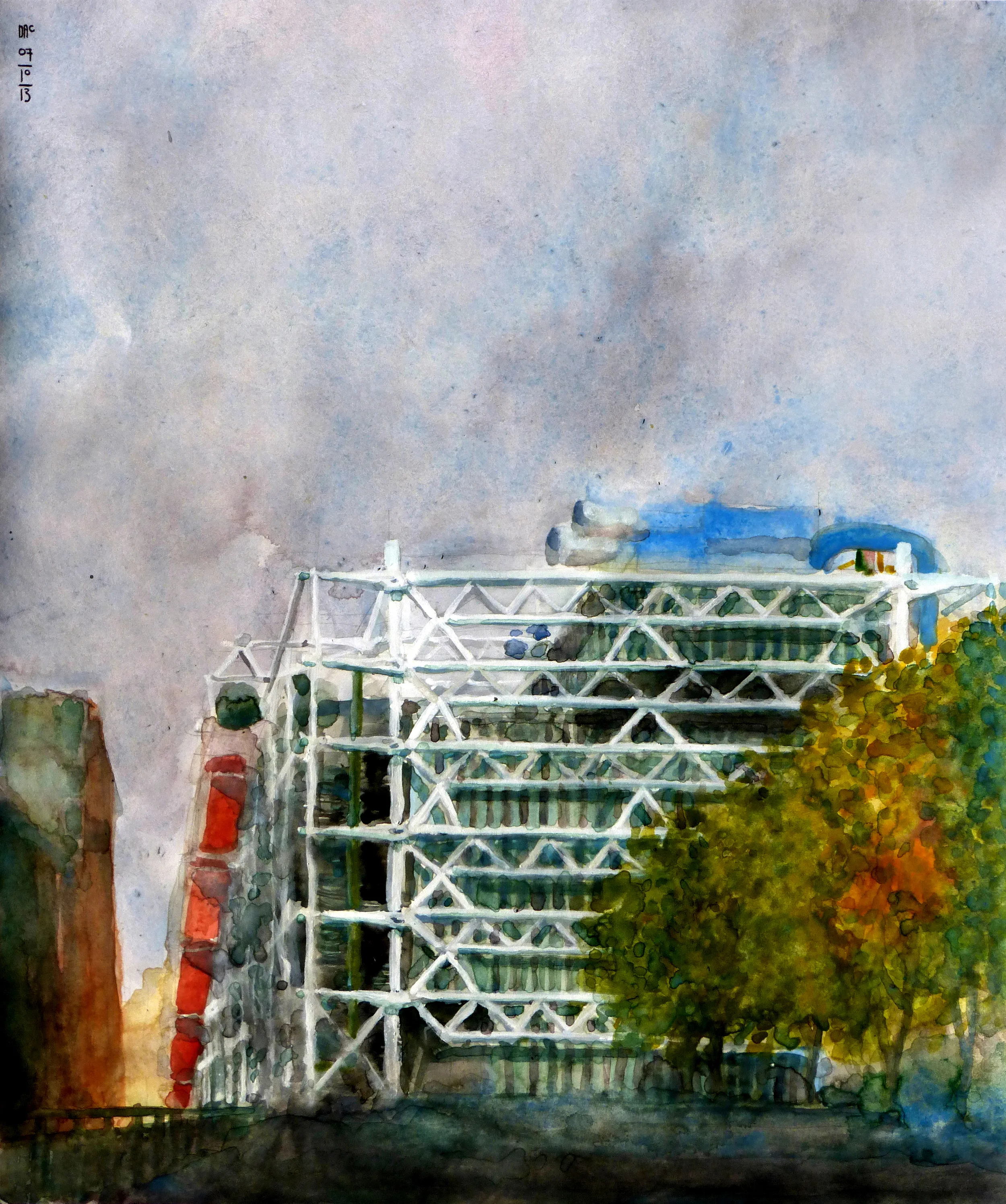 Pompidou Center in Paris