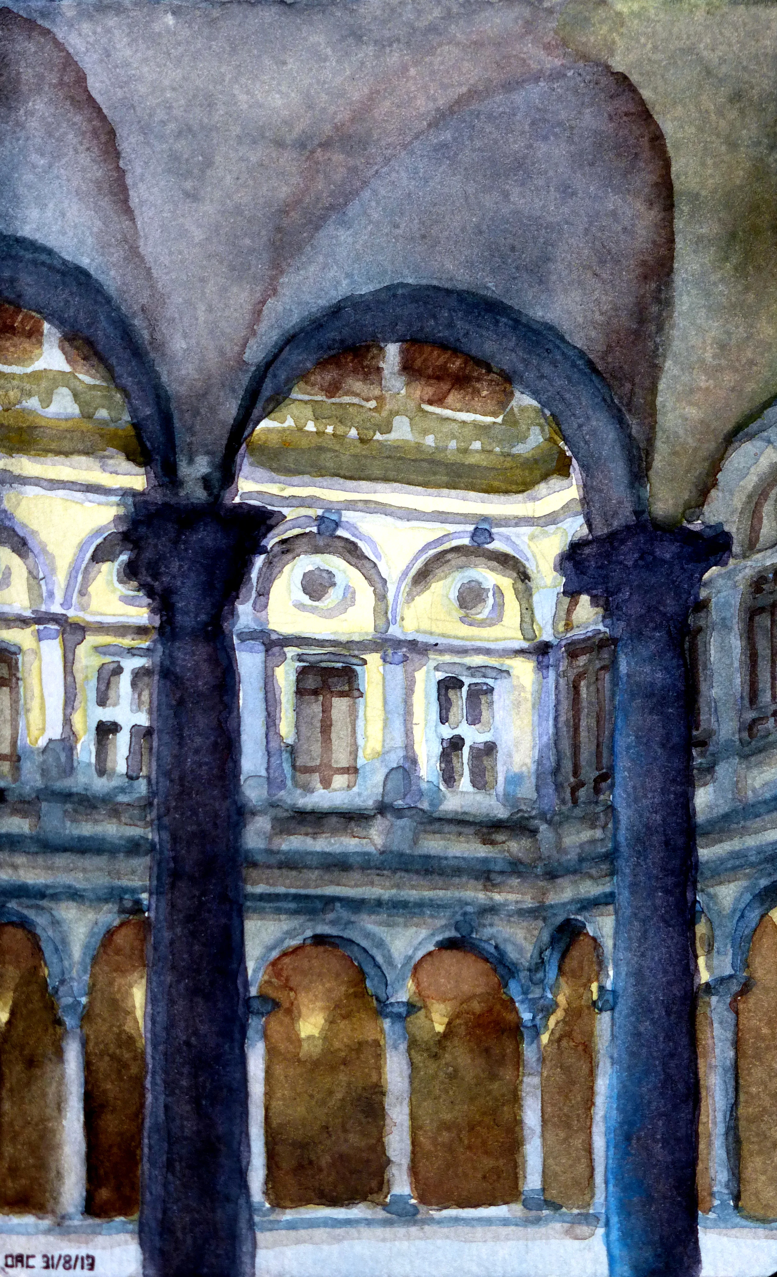 Palazzo Strozzi Courtyard