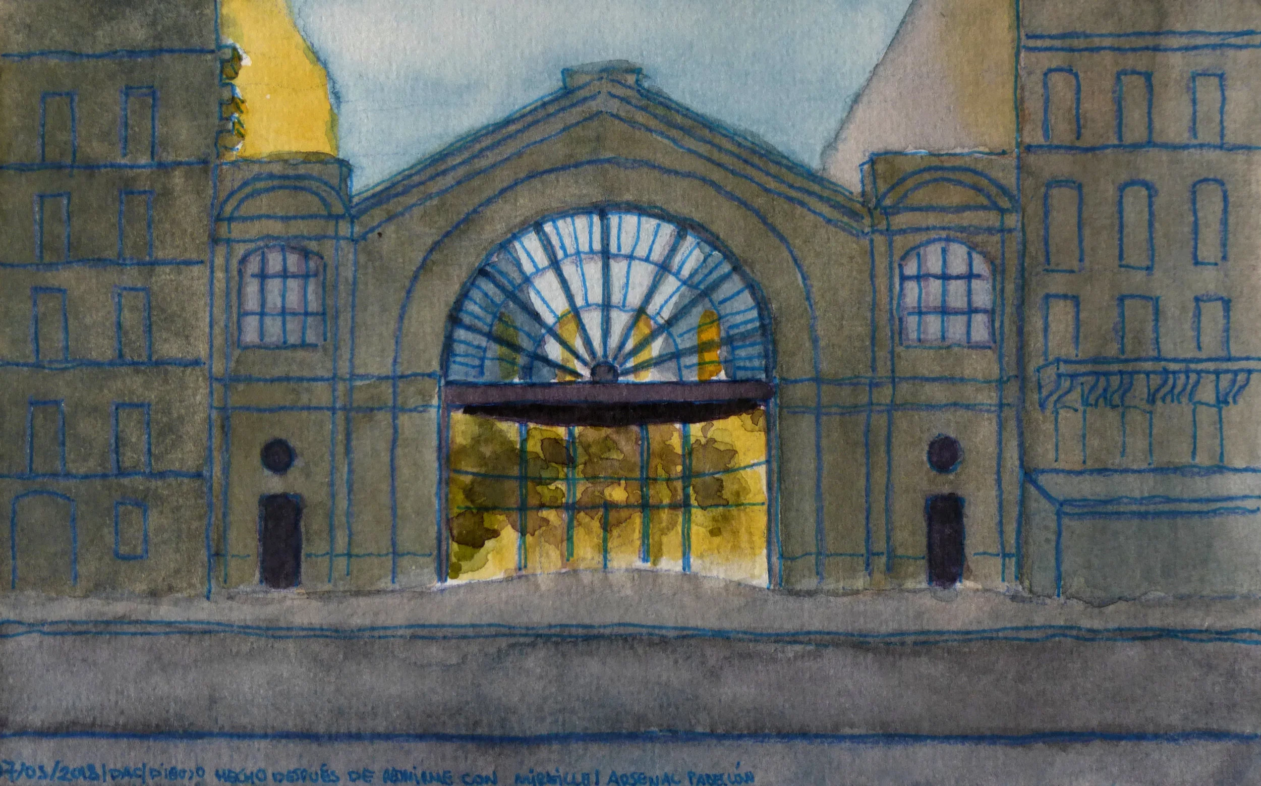Arsenal Pavilion in Paris