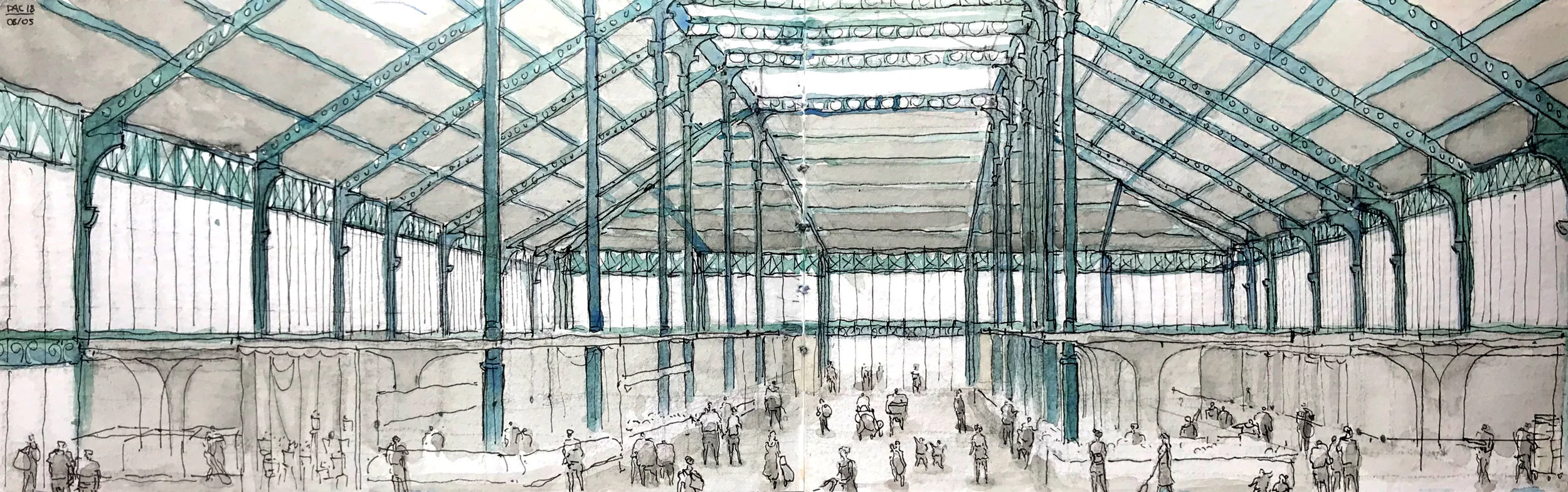 Marche de l'Olive Interior