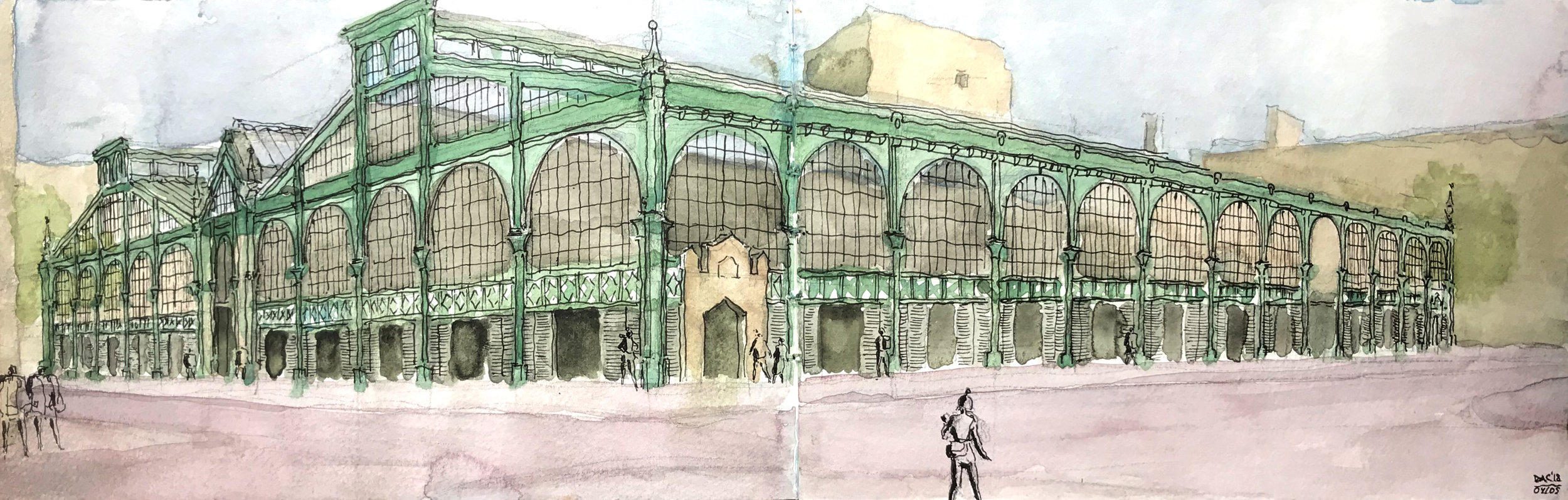 Carreau du Temple in Paris