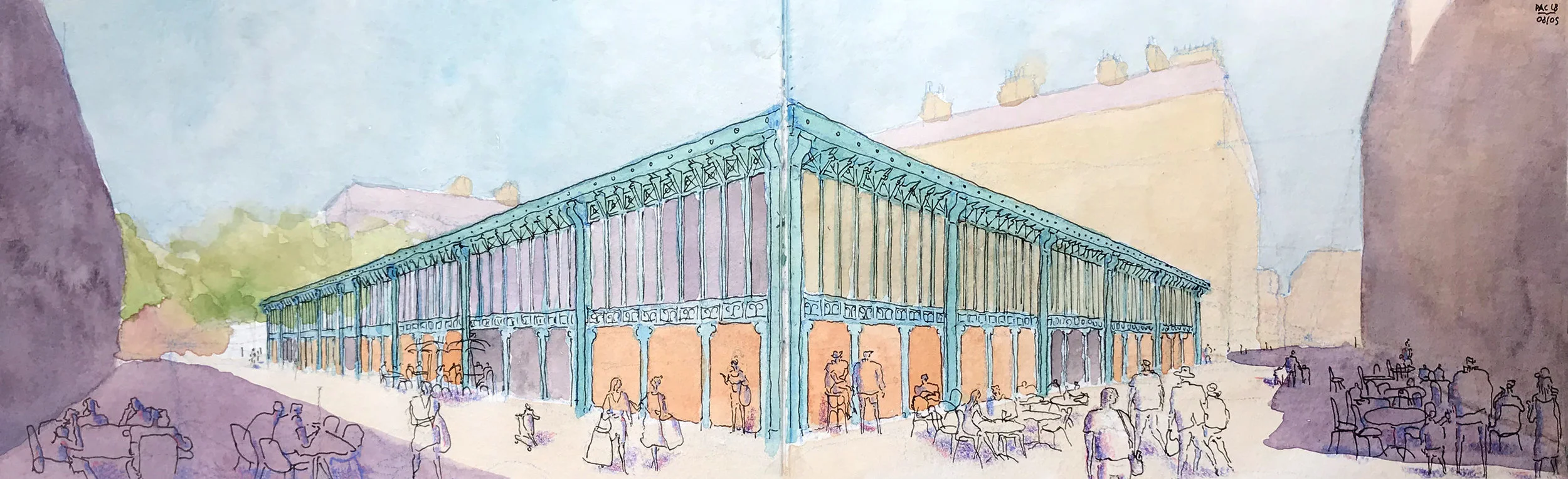 Marche de l'Olive Exterior