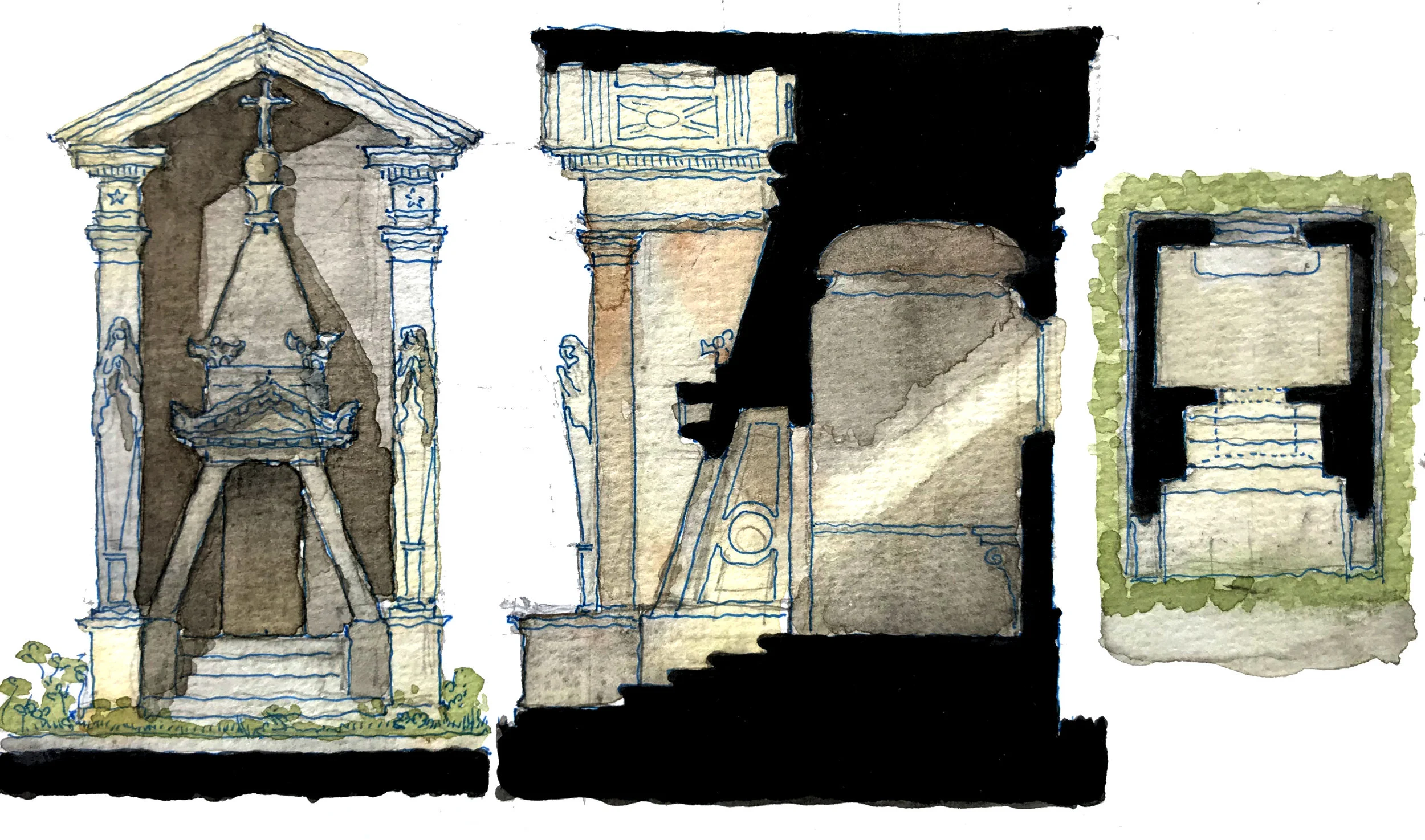 Pere Lachaise Mausoleums 3