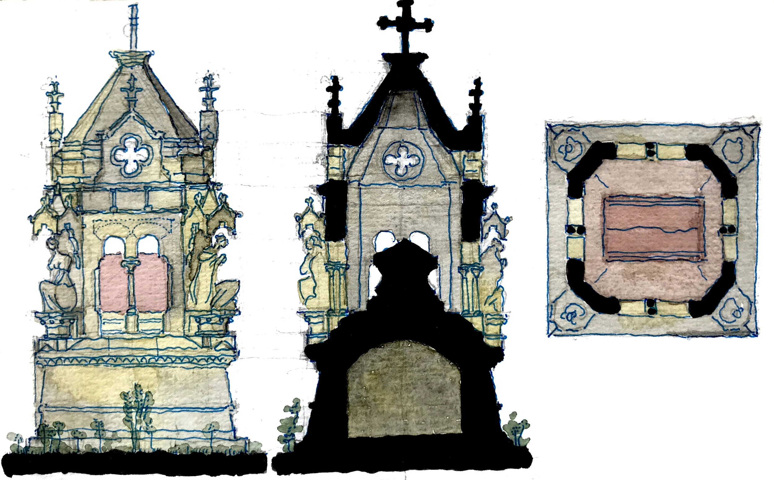 Pere Lachaise Mausoleums 4